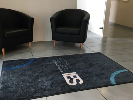 TAPIS LOGO PERSONNALISE | CABINET IES