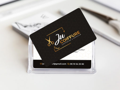 IDENTITE VISUELLE + SUPPORTS | JU COIFFURE